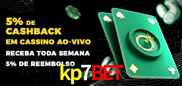 Promoções do cassino ao Vivo kp7bet
